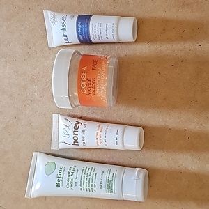 Samples of face treatments & bag